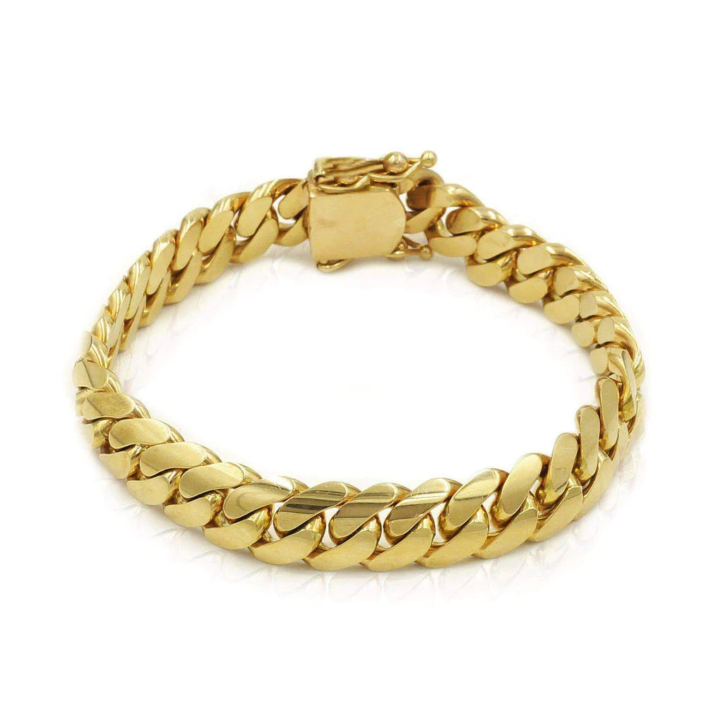 THE TOP 5 GOLD MIAMI CUBAN LINK  BRACELETS TO ADD TO YOUR COLLECTION.