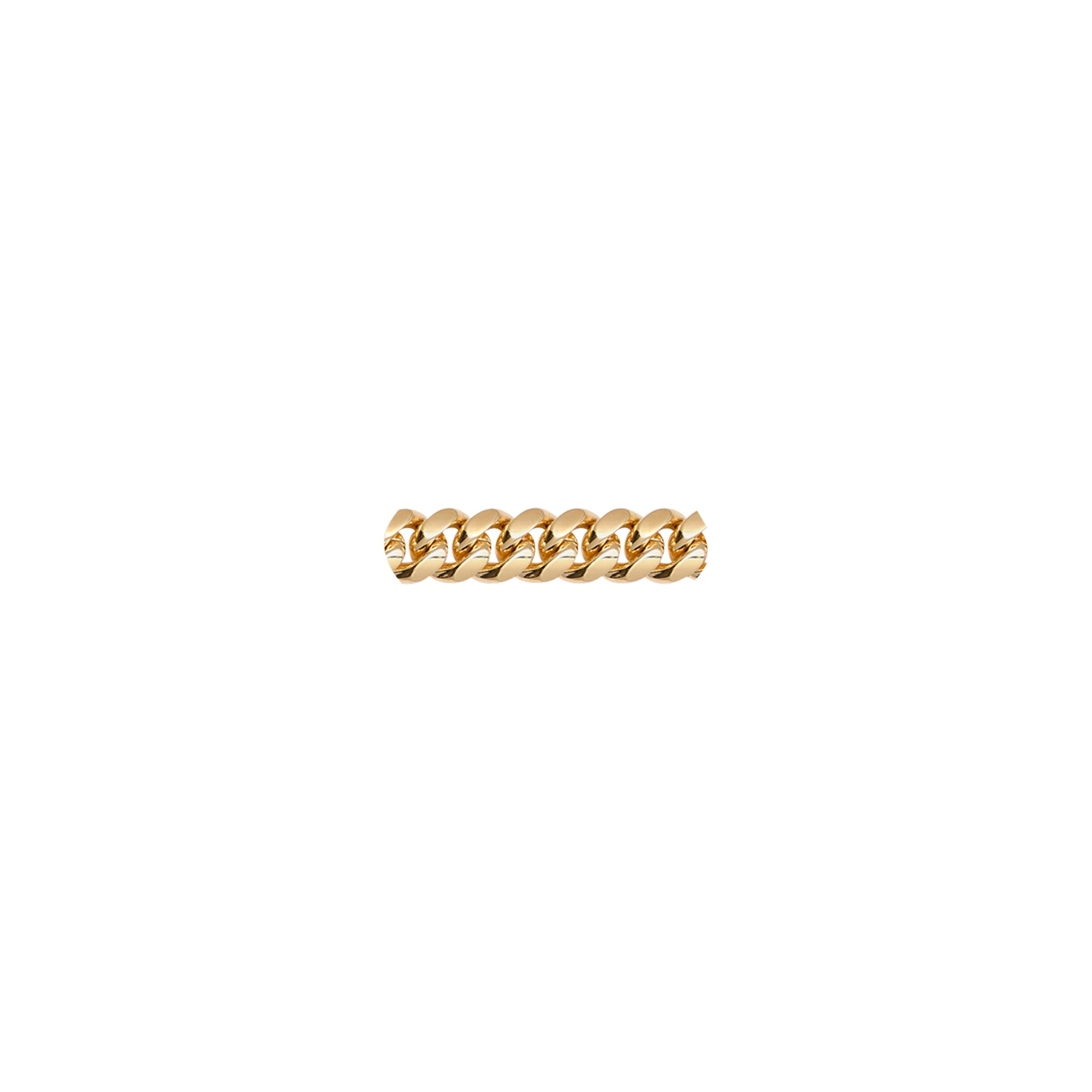 Chaîne Cubaine de Miami en or solide 14 carats avec Box Lock, 5,50 mm