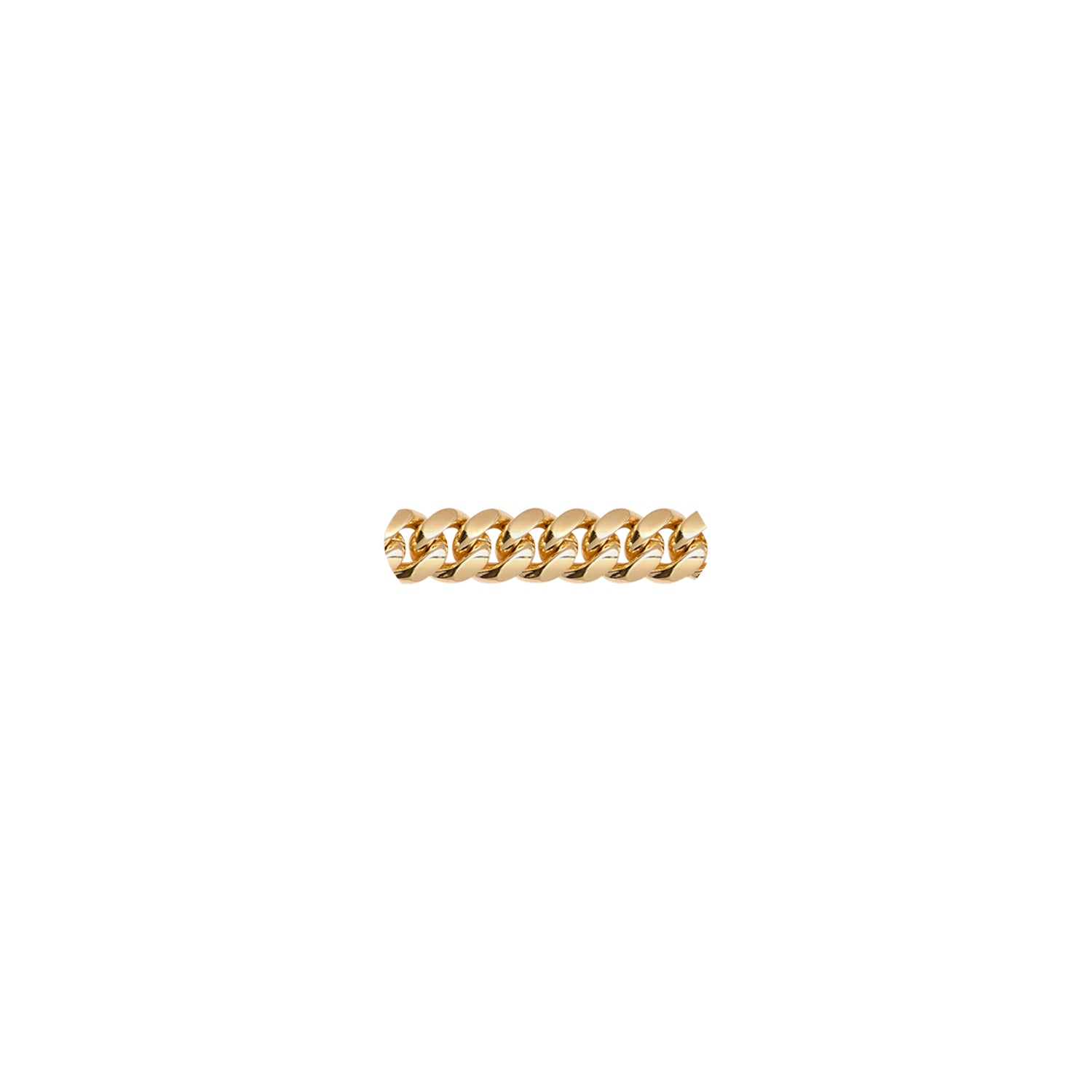 Chaîne Cubaine de Miami en or solide 14 carats avec Box Lock, 5,00 mm