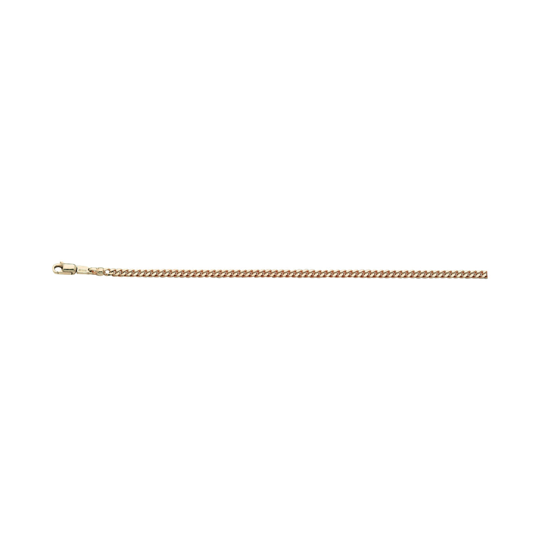 18K Massivgold Miami Cuban Link Kette 2,80mm - HANDGEFERTIGT