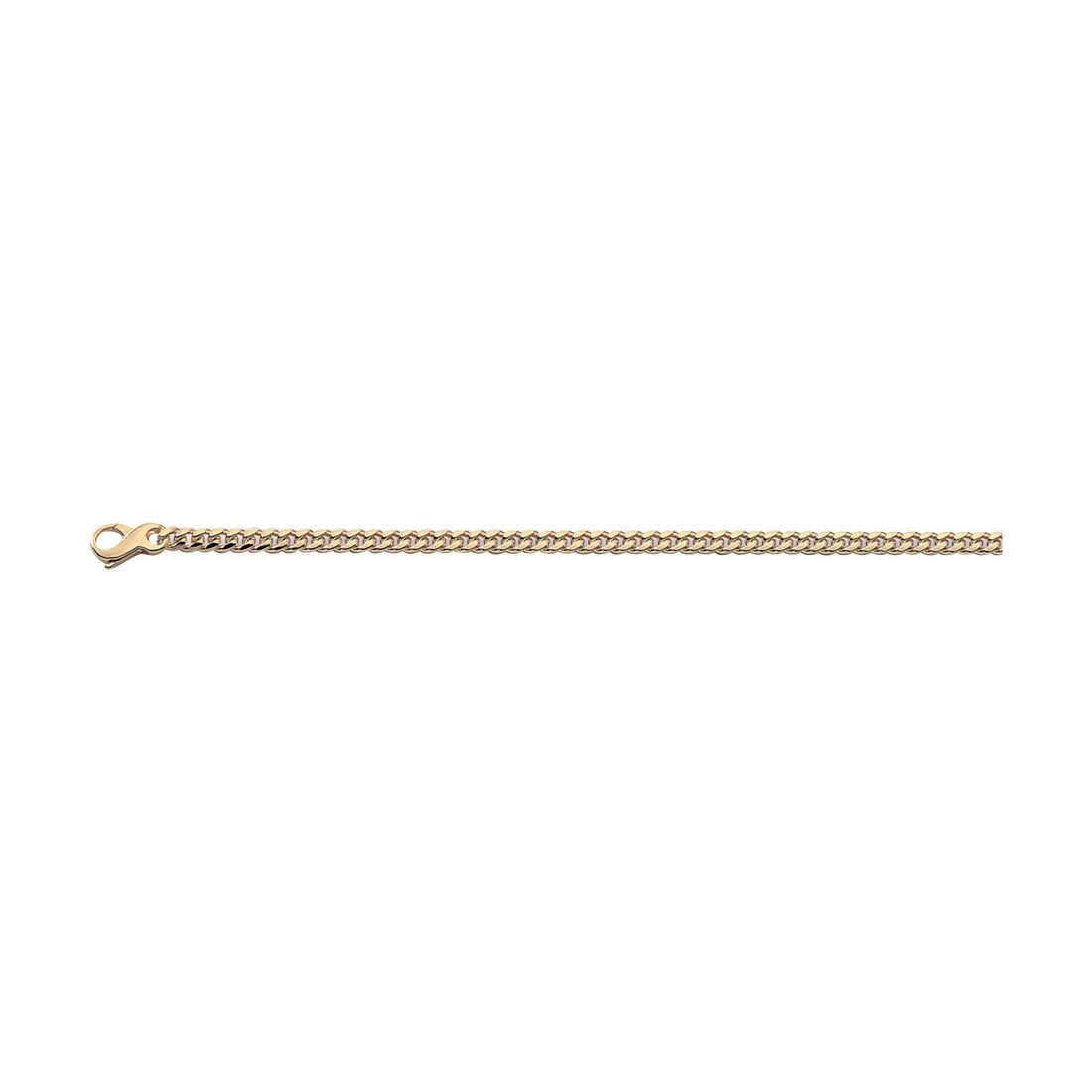 18K Massivgold Miami Cuban Link Kette 4,20mm - HANDGEFERTIGT