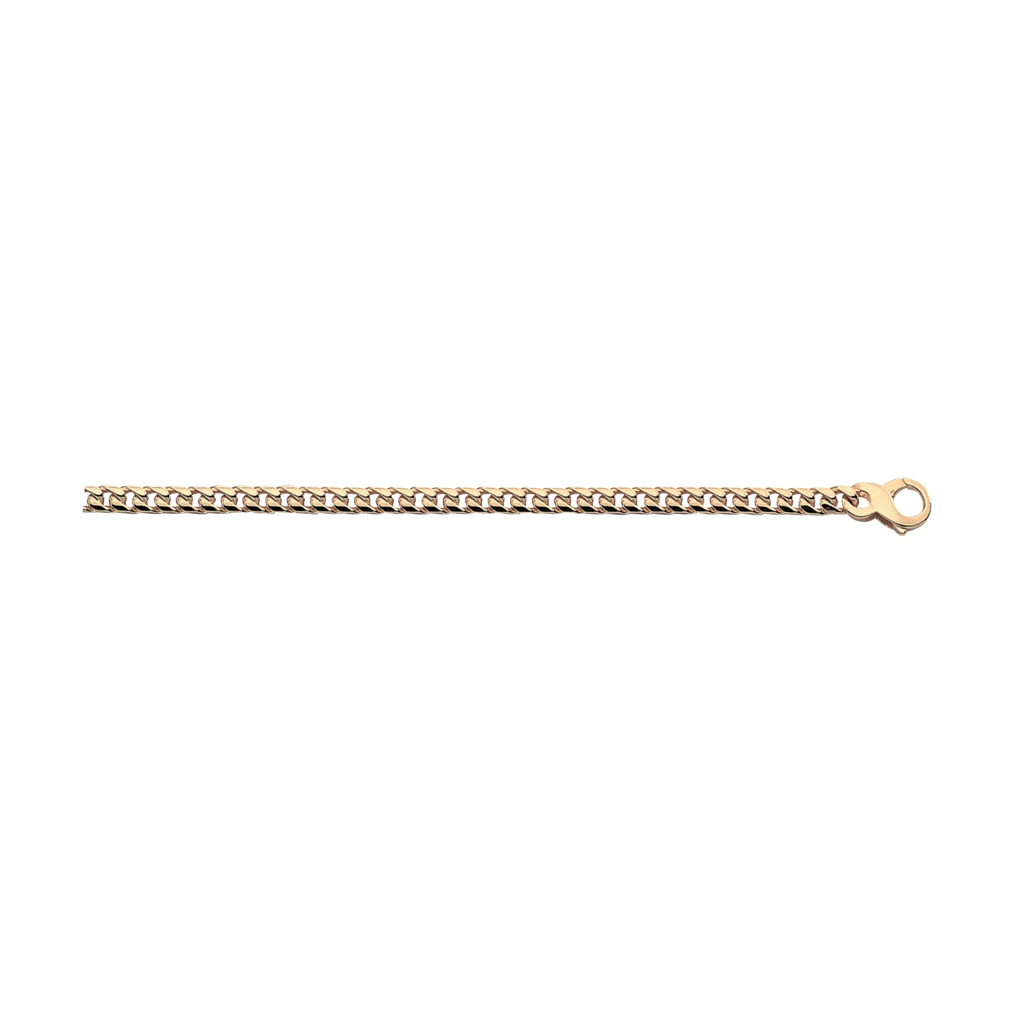 18K Solid Gold Miami Cuban Link Chain 4,80mm - HANDMADE
