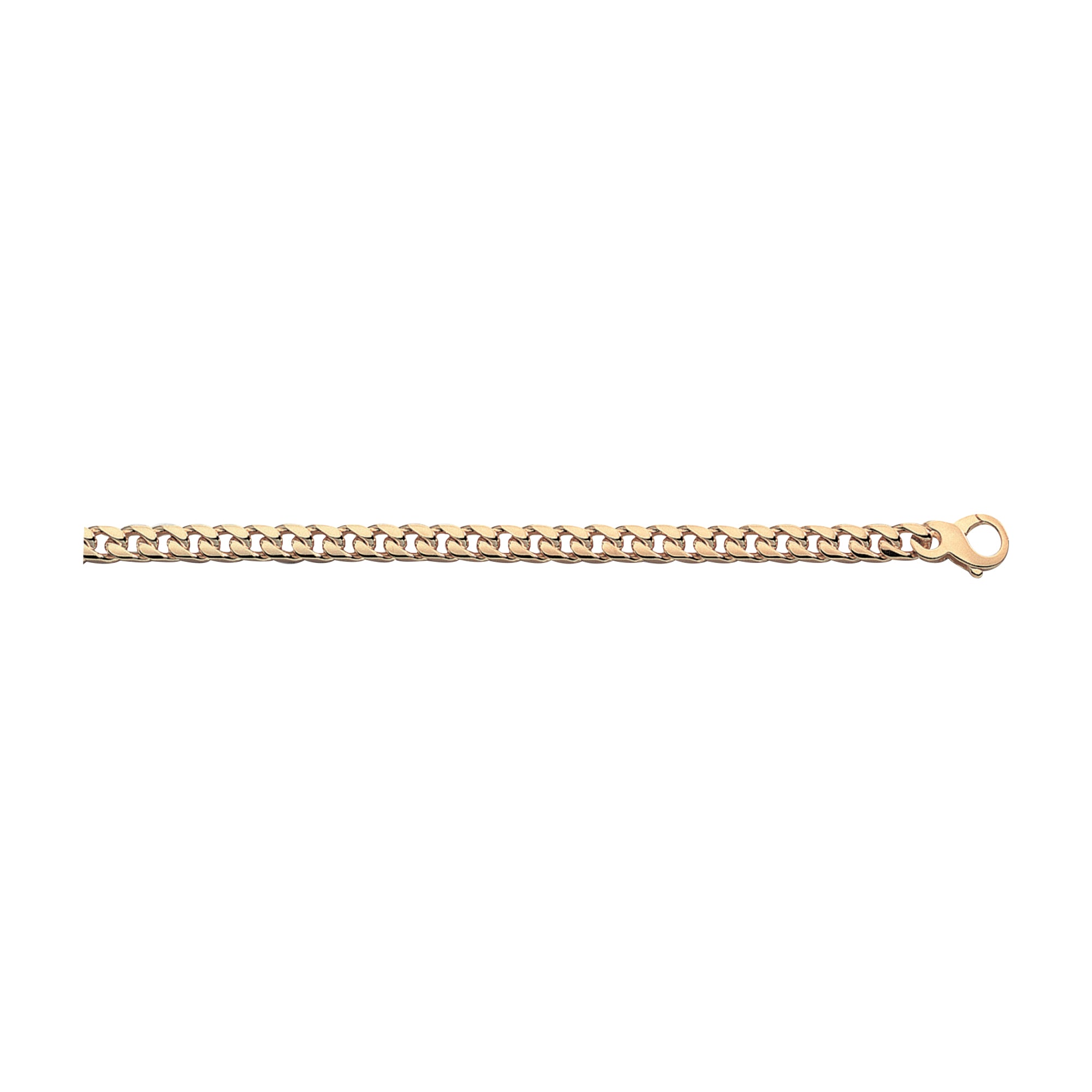 18K Solid Gold Miami Cuban Link Chain 6,00mm - HANDMADE