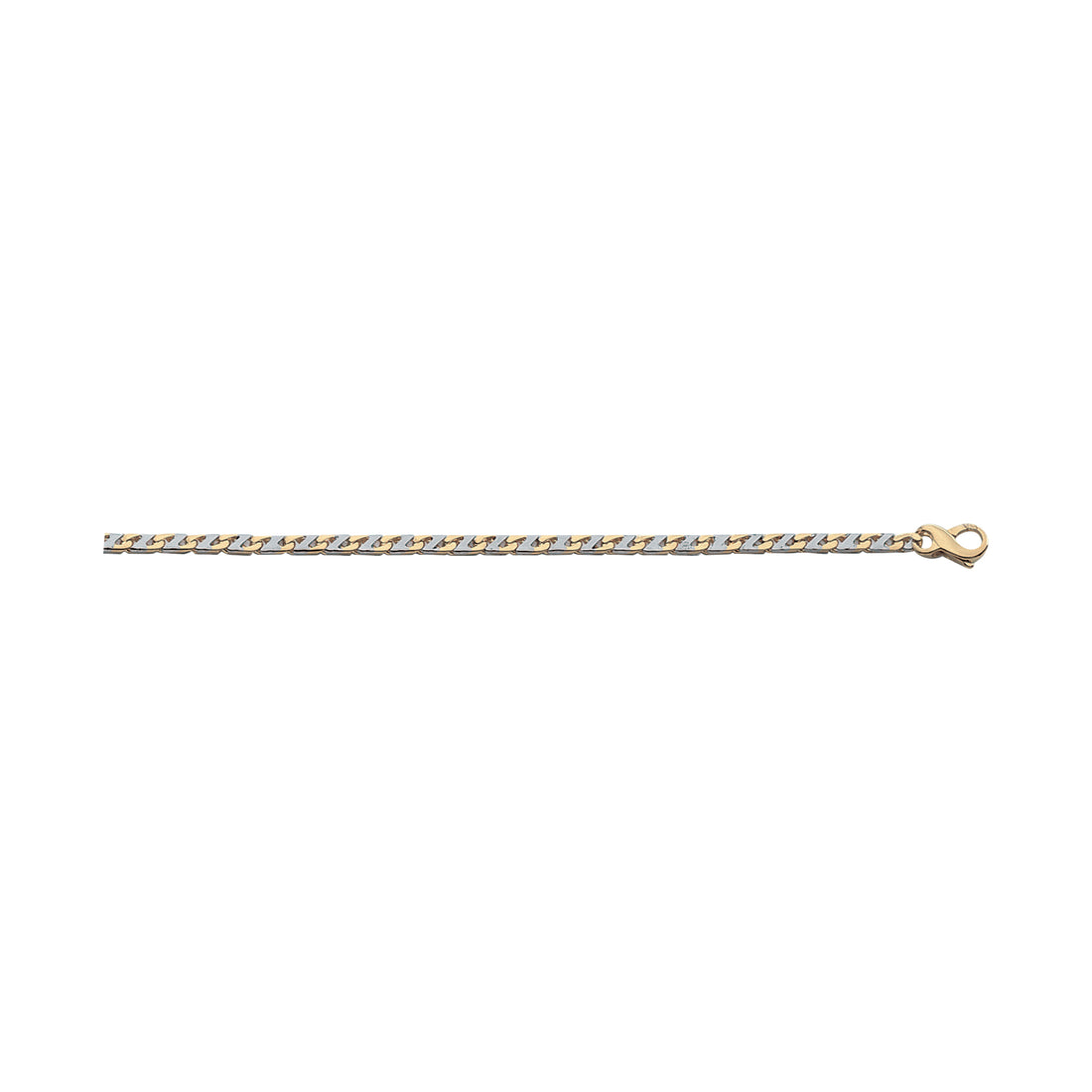 18K Solid Gold Z Chain XS - HANDMADE