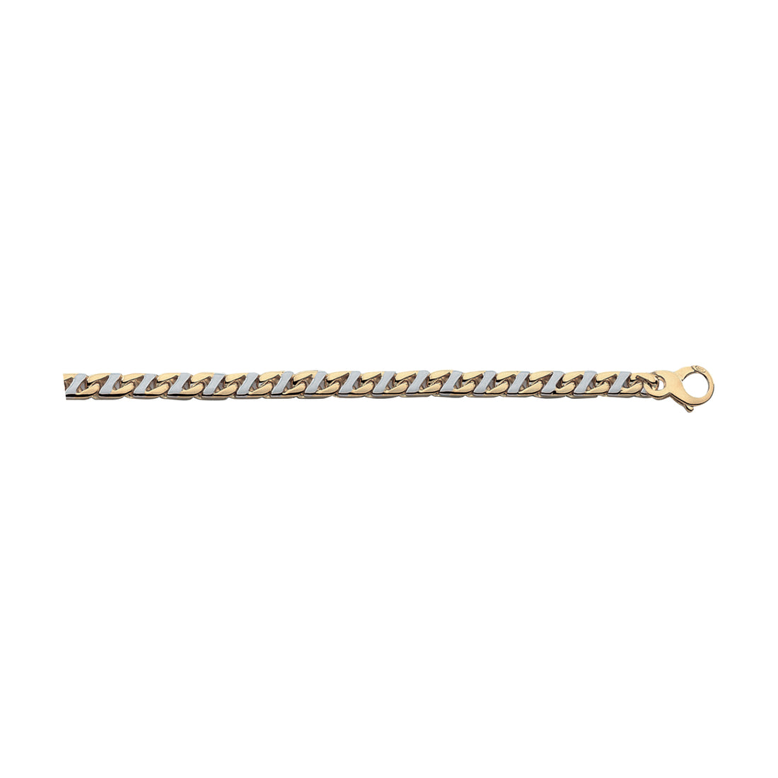 18K Solid Gold Z Chain L - HANDMADE